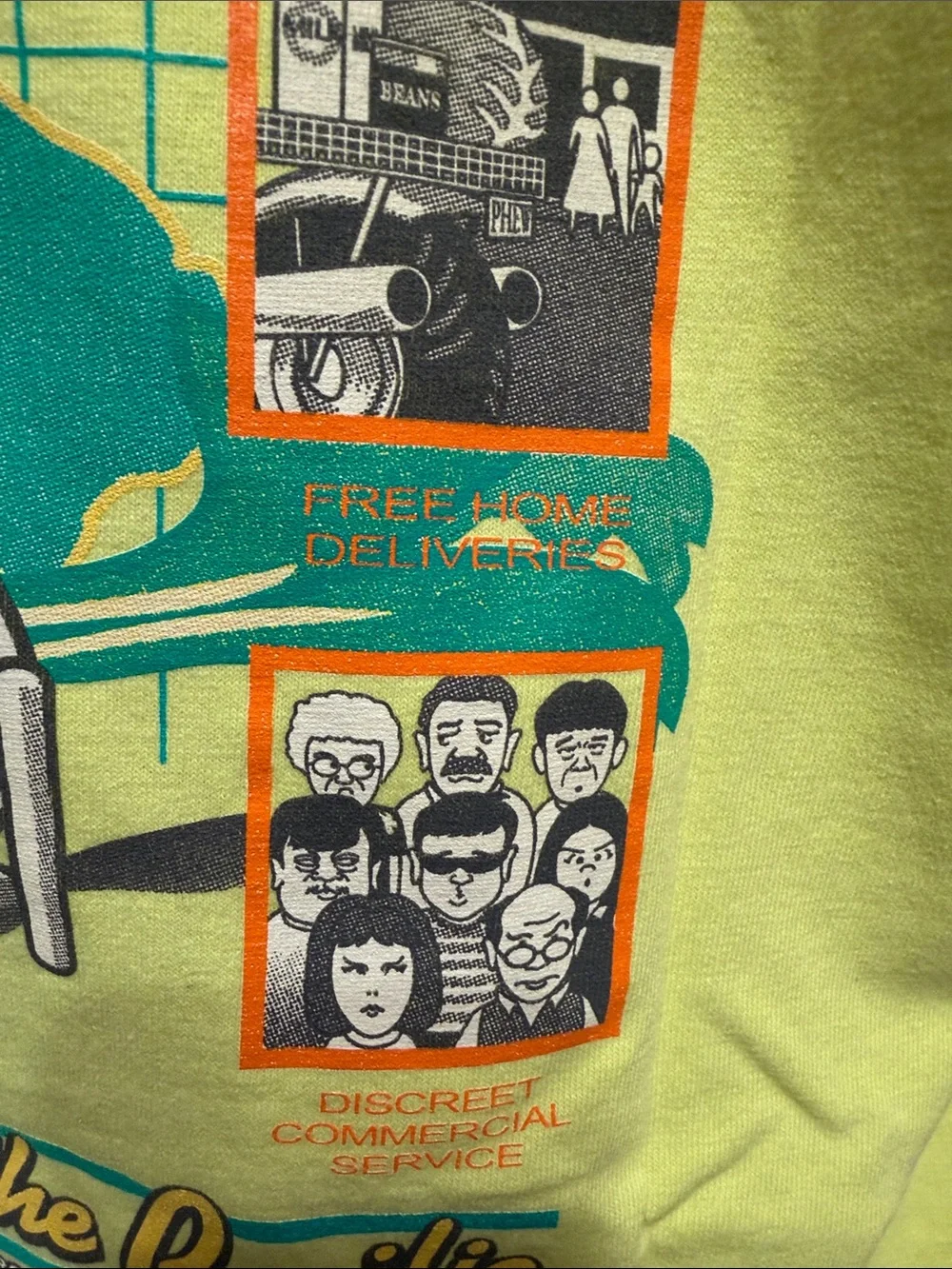 Short Sleeve Tee in Lime Green